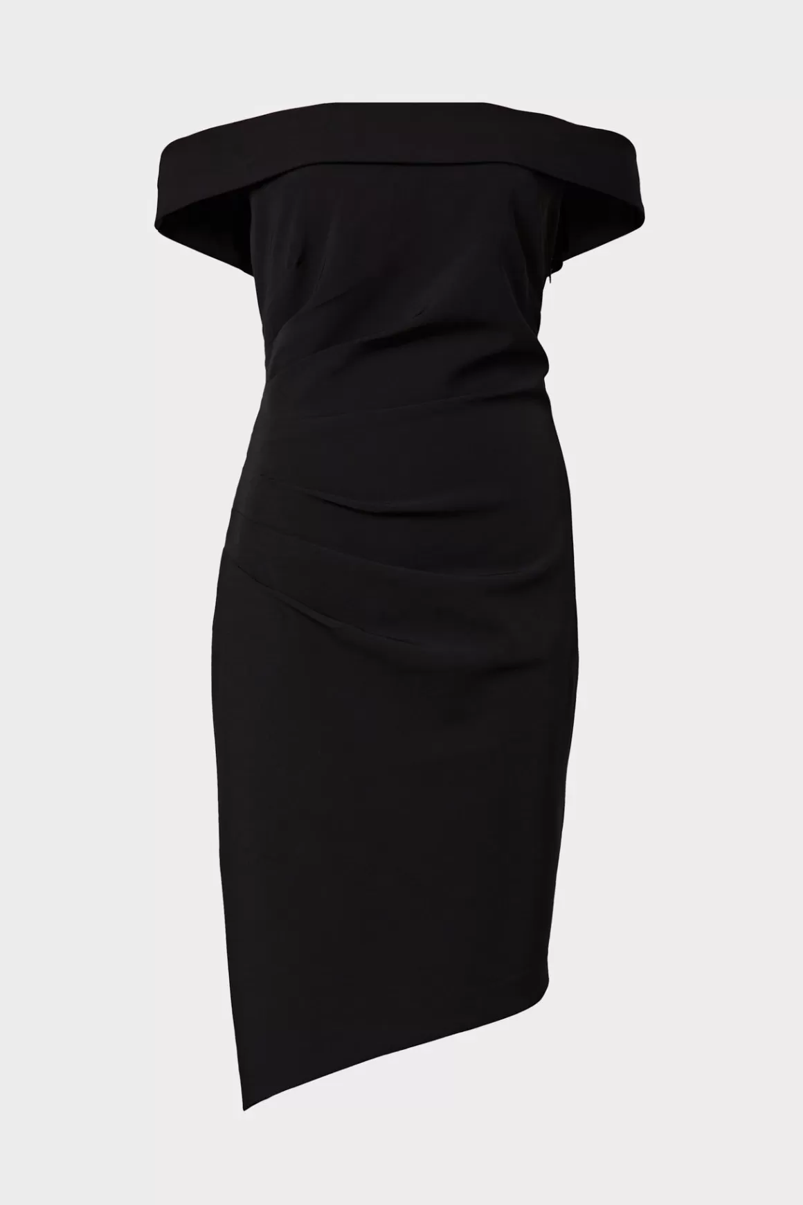 MILLY Little Black Dresses-Ally Cocktail Dress Black