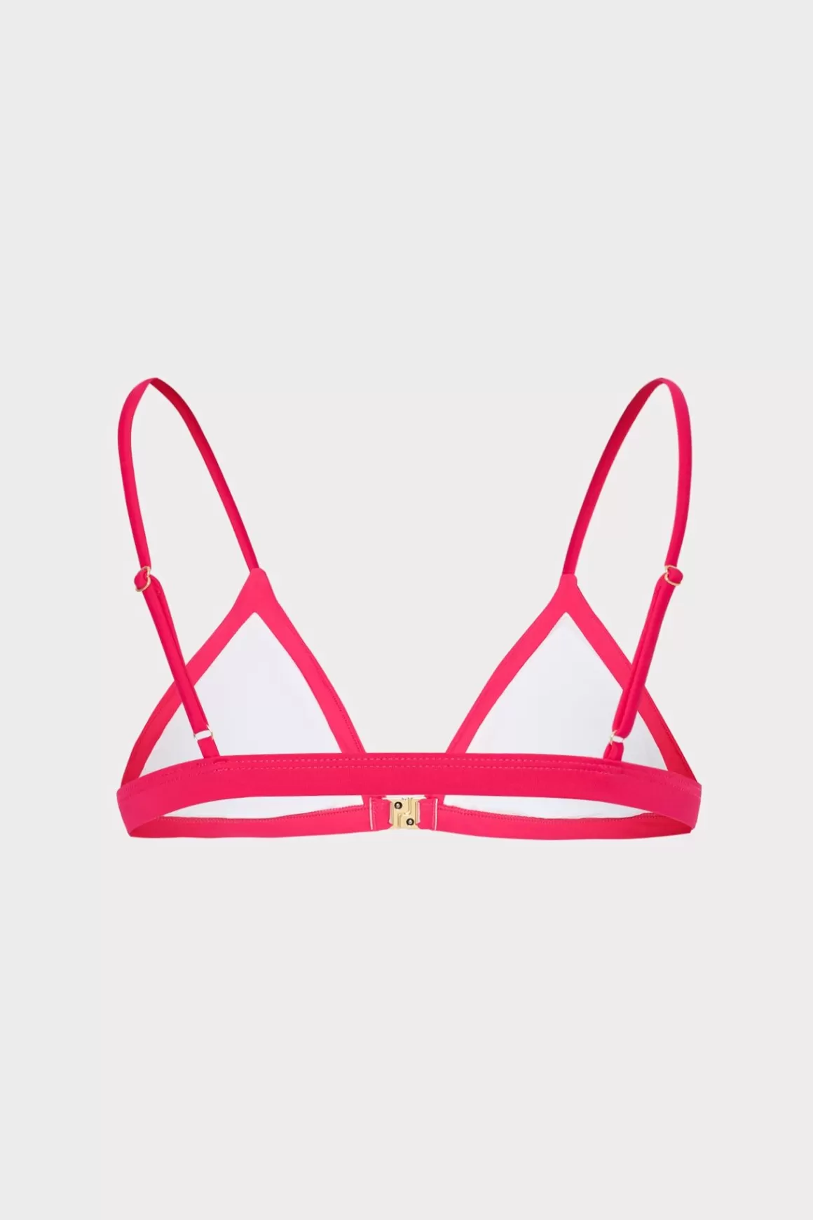 MILLY Bikinis-Amalfi Color Block Bikini Top Pink Multi