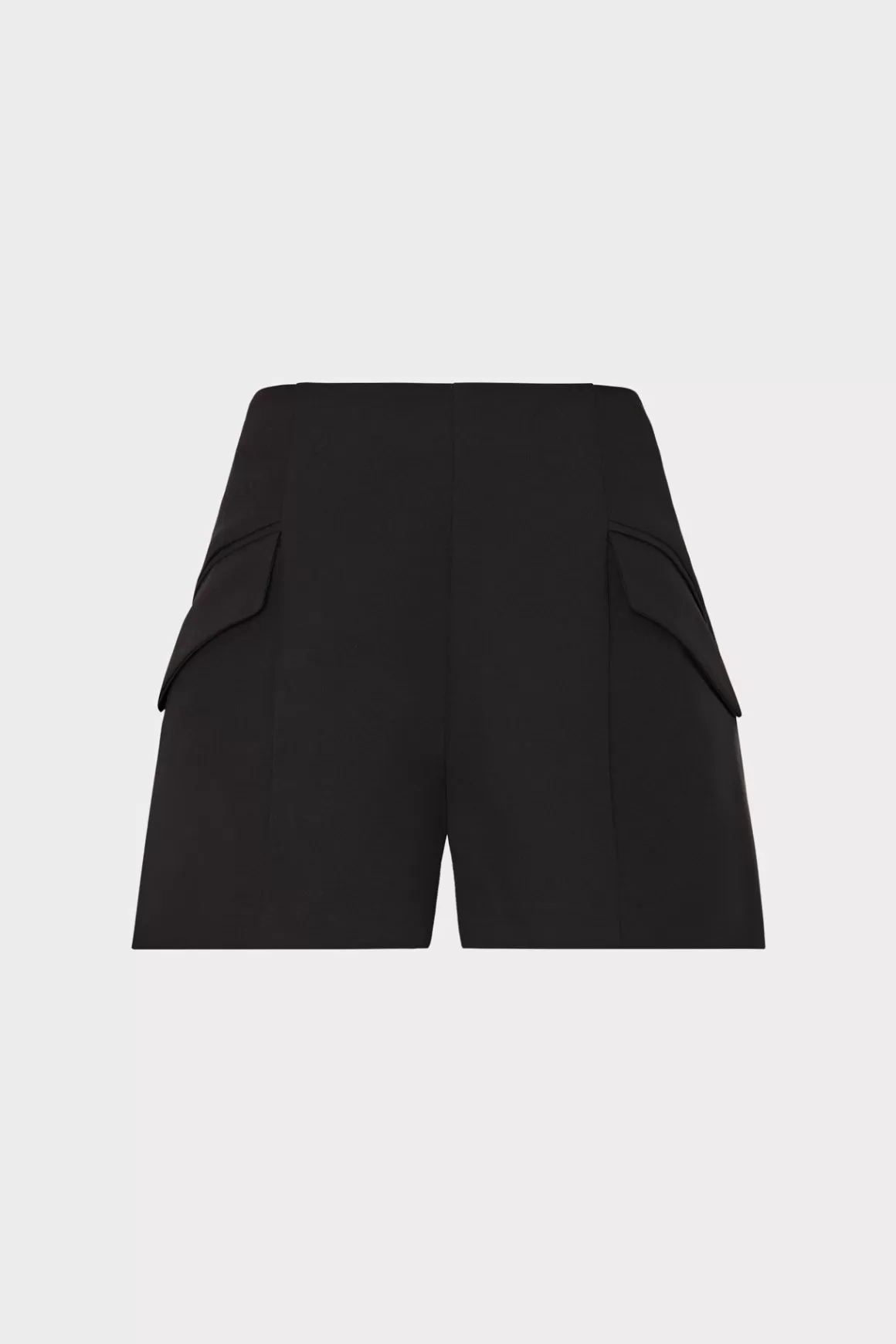 MILLY Shorts-April Cady Shorts Black