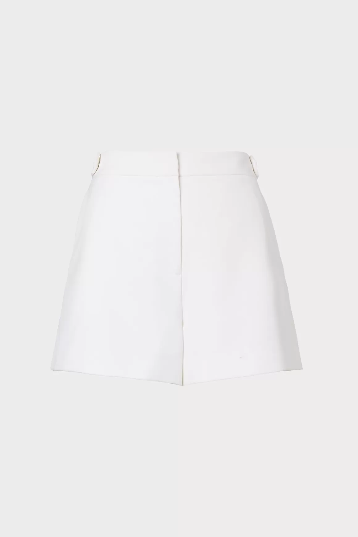 MILLY Shorts-Aria Cady Button Shorts Ecru