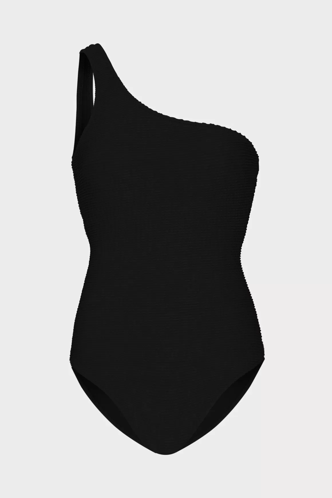 MILLY One Piece Swimsuits-Joni One Shoulder One Piece Black