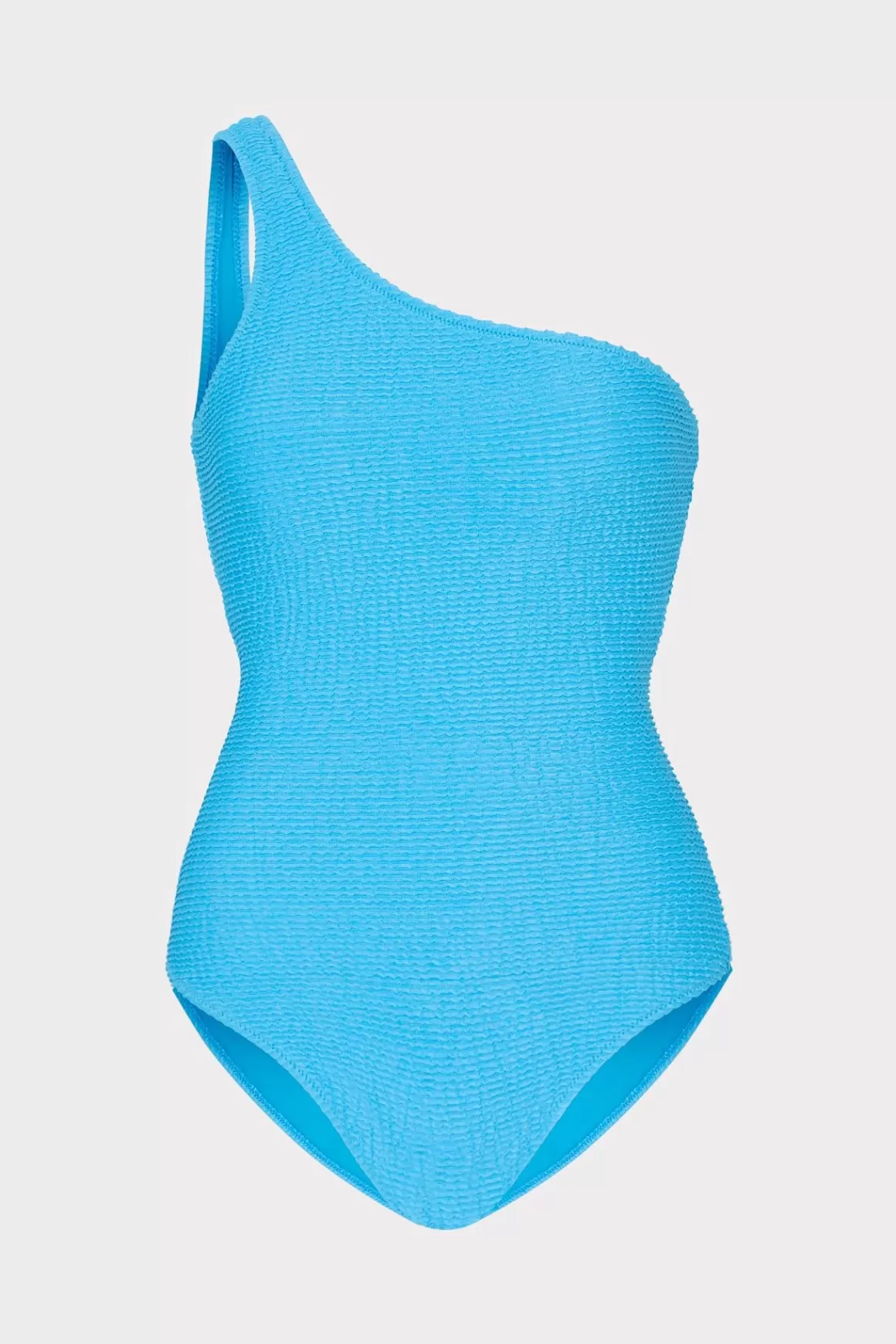 MILLY One Piece Swimsuits-Joni One Shoulder One Piece Blue