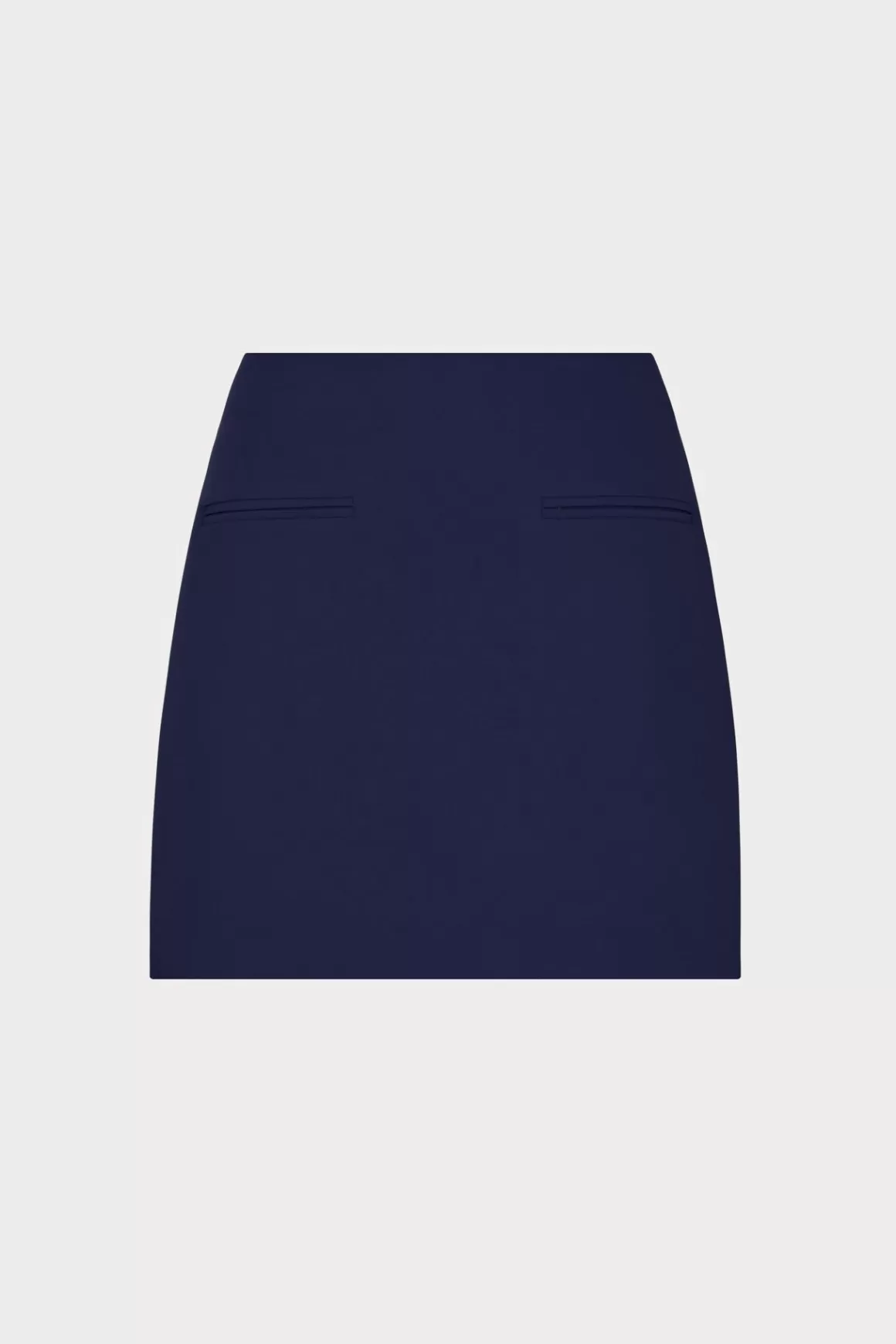 MILLY Jumpsuits & Rompers-Lizzy Cady Mini Skirt Navy