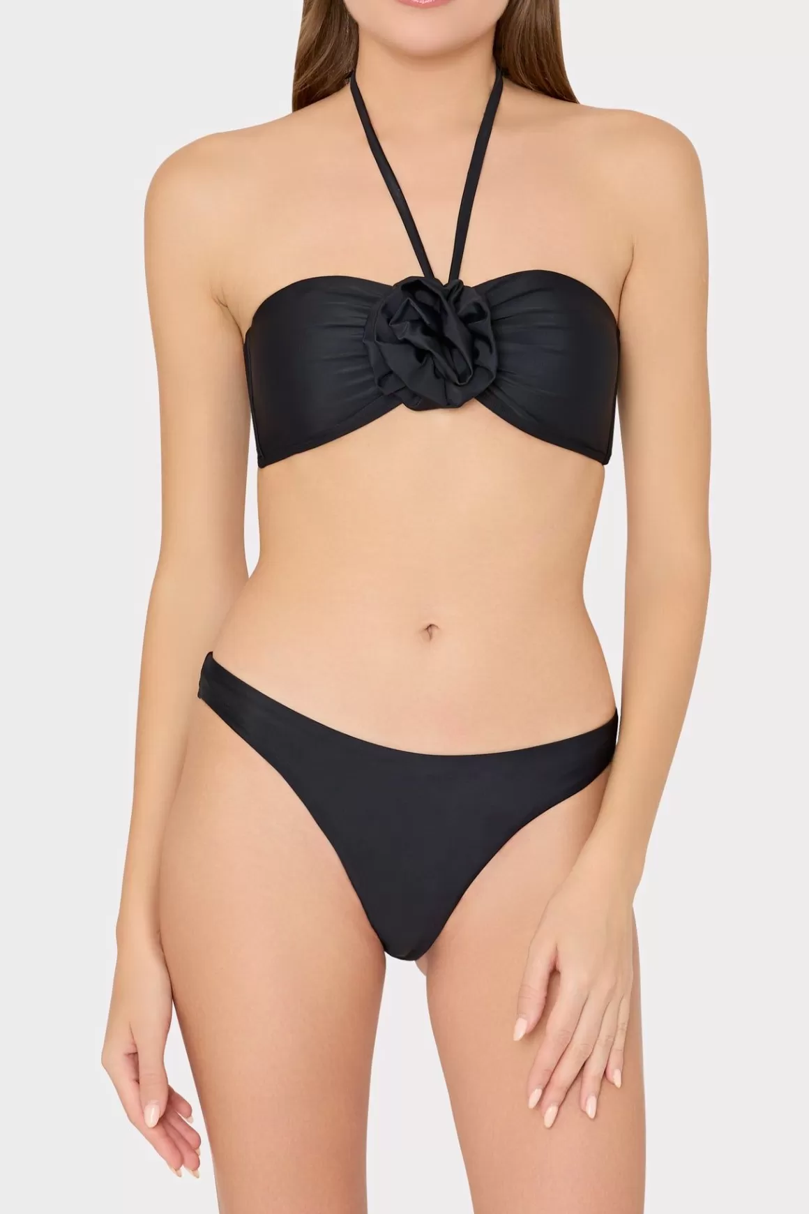 MILLY Bikinis-Margot Bikini Bottom Black