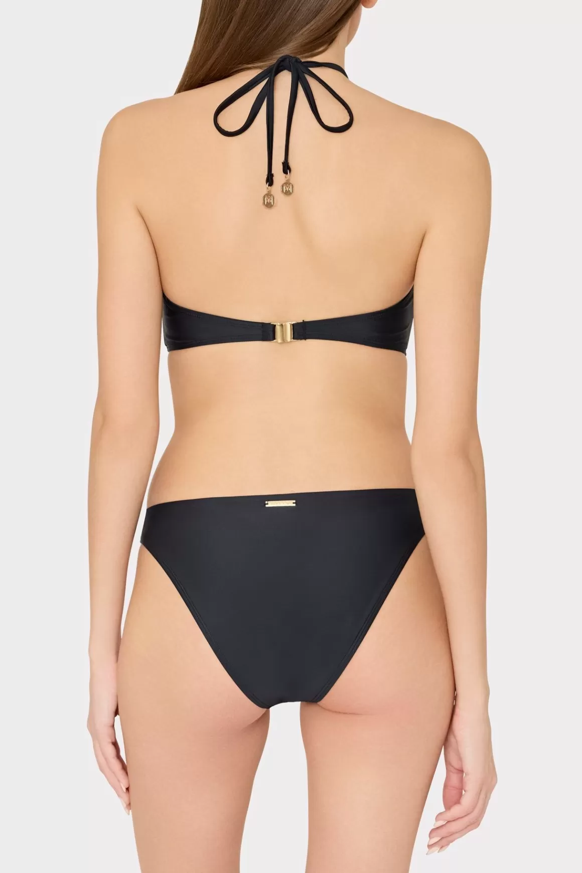 MILLY Bikinis-Margot Bikini Bottom Black