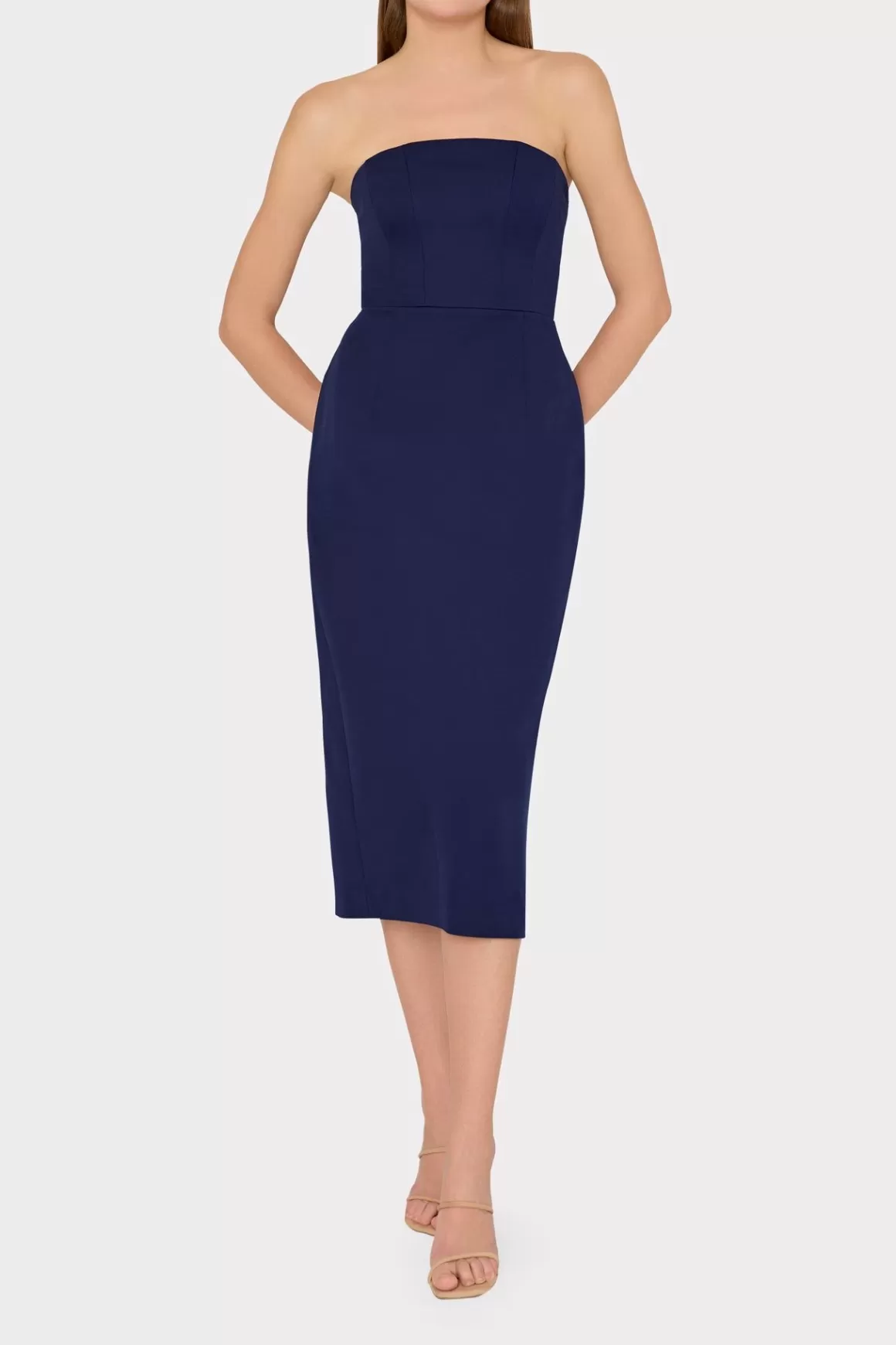 MILLY Jumpsuits & Rompers-Traci Cady Dress Navy